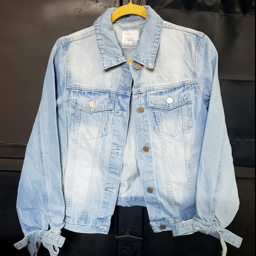 NWT O&O Denim Jacket